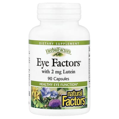 Eye Factors® с лютеином, 90 капсул