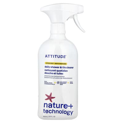 Nature + Technology™, средство для чистки душа и плитки, Citrus Zest, 27.1 fl oz (800 ml)