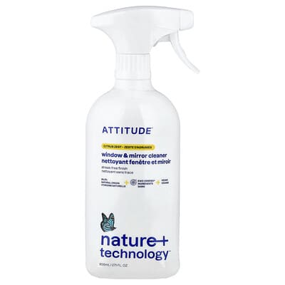 Средство для чистки окон и зеркал, цитрусовый аромат, 27.1 fl oz (800 ml)