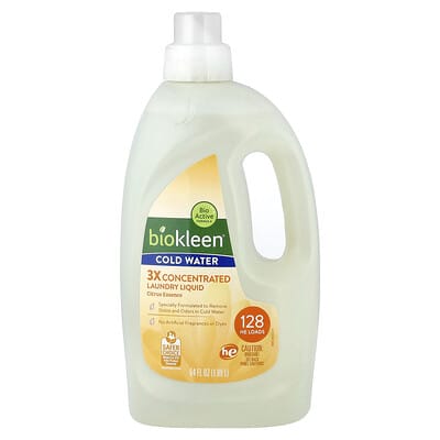 3X Concentrated Laundry Liquid, Citrus, 64 fl oz (1.89 l)