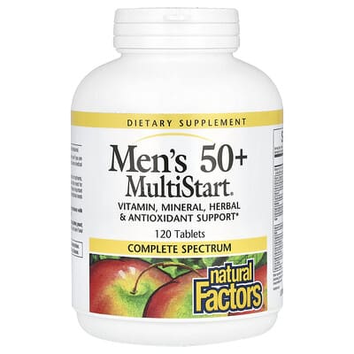 Men's 50+ MultiStart, 120 Tablets