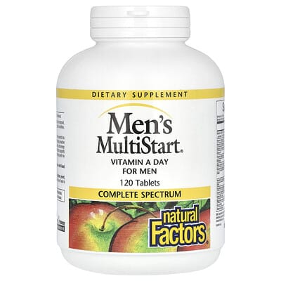 Men's MultiStart®, Vitamin A Day For Men, 120 Tablets