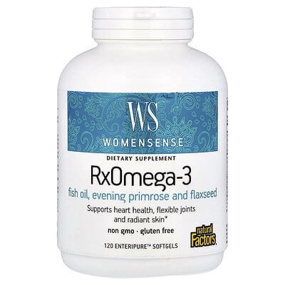WomenSense®, RxOmega-3, 120 мягких капсул