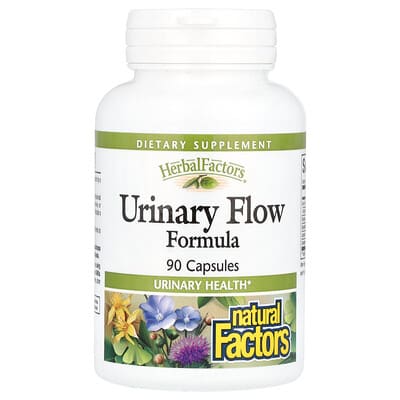Herbal Factors®, Urinary Flow Formula, 90 капсул