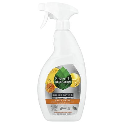 Disinfecting Multi-Surface Cleaner, Lemongrass Citrus, 26 fl oz (768 ml)