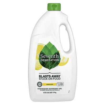Гель для мытья посуды, лимон, 42 oz (1.19 kg)