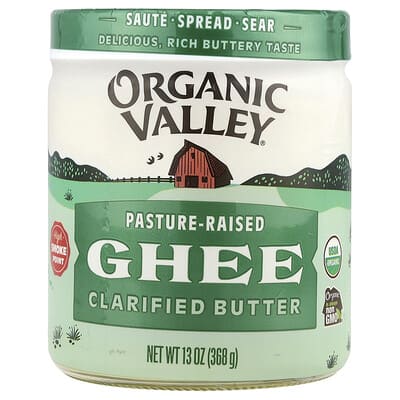 Очищенное масло гхи Organic Valley Ghee Clarified Butter, 368 g