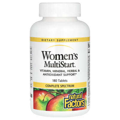 Natural Factors MultiStart®, 180 таблеток