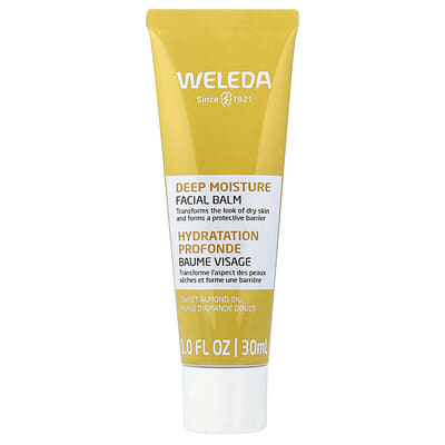 Омолаживающий бальзам для лица Deep Moisture с маслом сладкого миндаля и пчелиным воском, 30 ml