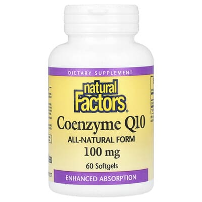 Coenzyme Q10, 100 mg, 60 Softgels