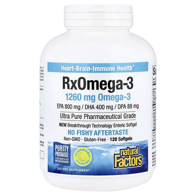 Rx Omega-3, 120 мягких капсул (630 mg на капсулу)