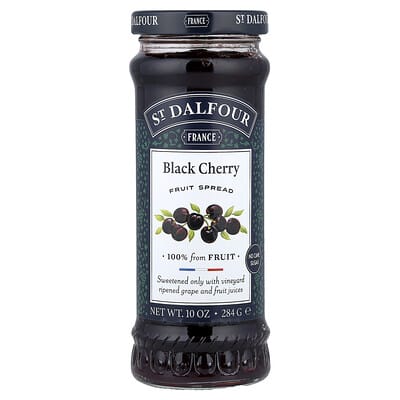 Black Cherry Fruit Spread, 10 oz (284 g)