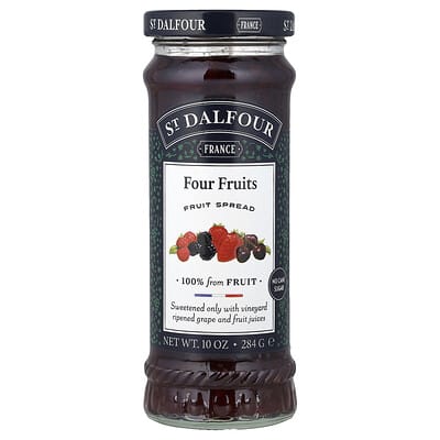 Four Fruits, фруктовый джем, 10 oz (284 g)