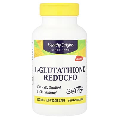 L-Glutathione Reduced, 250 mg, 150 вегетарианских капсул