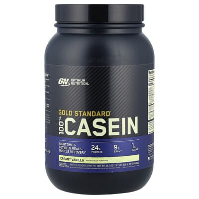 Gold Standard® 100% Casein, Сливочная ваниль, 1.81 lb (825 g)