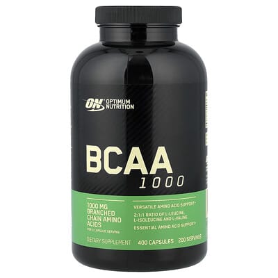 BCAA 1000, 400 капсул