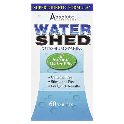 Absolute Nutrition Watershed, калийсберегающий препарат, 60 таблеток