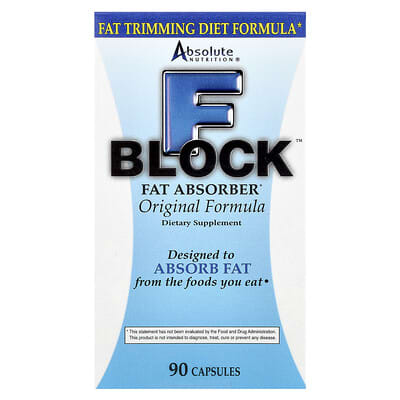 FBlock™, Fat Absorber, Original Formula, 90 Capsules