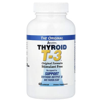 Thyroid T-3™, Original Formula, 60 капсул