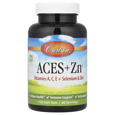 Aces + Zn®, 120 мягких капсул