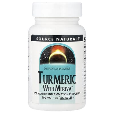 Turmeric With Meriva®, 500 mg, 30 капсул