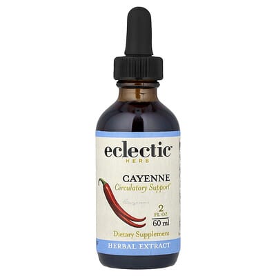 Экстракт кайенской перца Eclectic Herb Circulatory Support