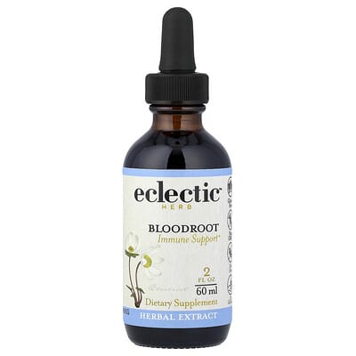 Экстракт корня крови (Bloodroot), поддержка иммунитета, 2 fl oz (60 ml)