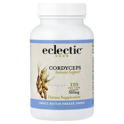 Eclectic Herb Cordyceps 560 mg 120 вег. капсул