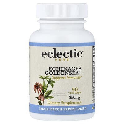 Echinacea Goldenseal, Supports Immunity, 90 вегетарианских капсул