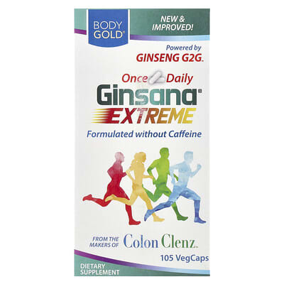 Ginsana® Extreme, 105 вегетарианских капсул