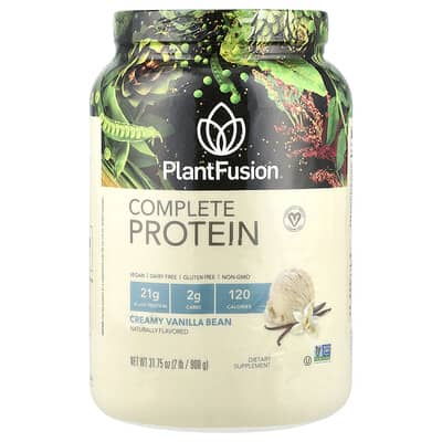 Complete Protein, Creamy Vanilla Bean, 2 lb (900 g)