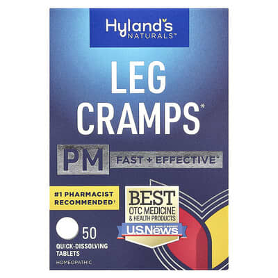 Leg Cramps PM, 50 быстрорастворимых таблеток