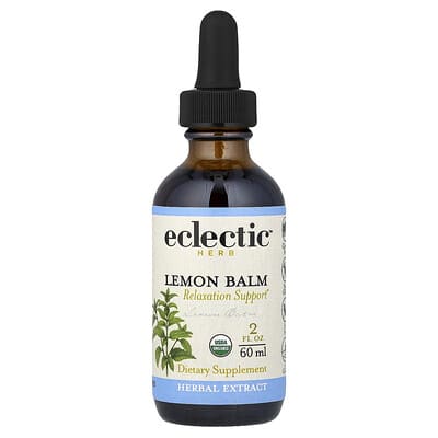 Lemon Balm Extract, Relaxation Support, 2 fl oz (60 ml)
