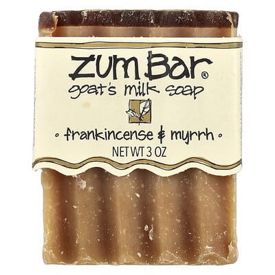 Zum Bar®, мыло на козьем молоке, ладан и мирра, 3 oz