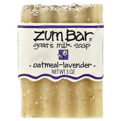 Мыло Zum Bar козье молоко овсянка лаванда, 3 oz