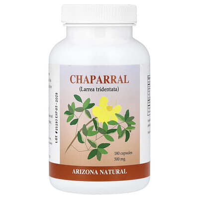 Chaparral, 180 капсул (500 mg на капсулу)
