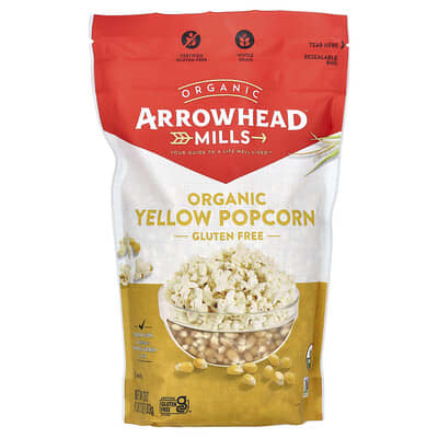 Organic Yellow Popcorn, 28 oz (793 g)