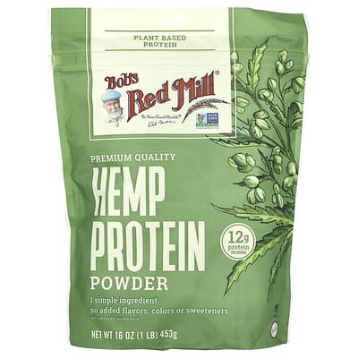 Bob's Red Mill протеиновый порошок из конопли 16 oz (453 g)