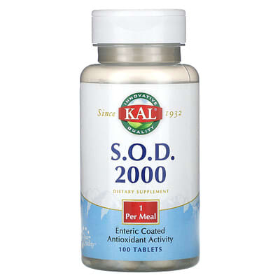 KAL S.O.D. 2000, 100 таблеток