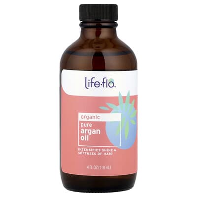 Organic Pure Argan Oil, 4 fl oz (118 ml)