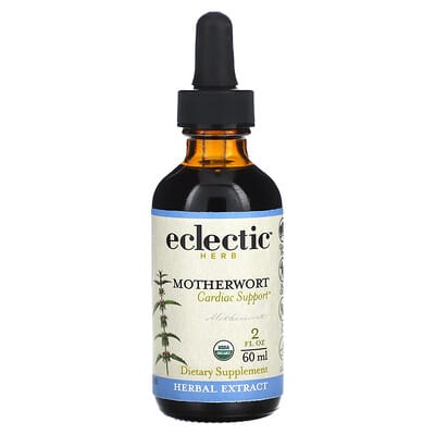 Motherwort Extract, Cardiac Support, 500 mg, 2 fl oz (60 ml)