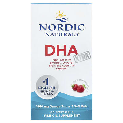 DHA Xtra™, Strawberry, 60 мягких капсул