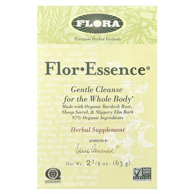 Flor·Essence®, средство для мягкого очищения всего организма, 2 1/8 oz (63 g)