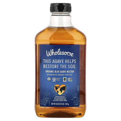 Organic Blue Agave Nectar, 44 oz (1.25 kg)