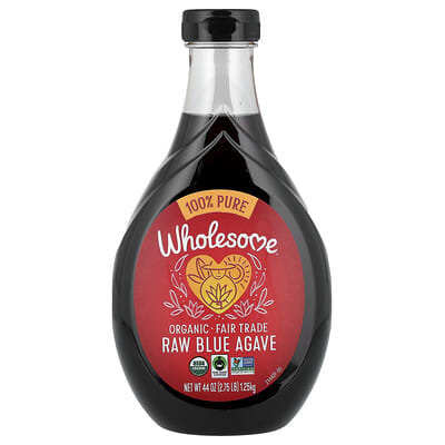 Organic Raw Blue Agave, 44 oz (1.25 kg)