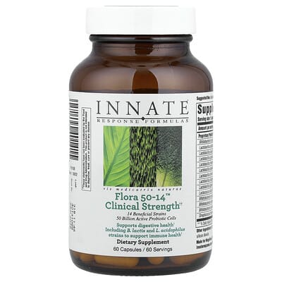 Innate Response Formulas Flora 50-14™ клиническая сила 60 капсул