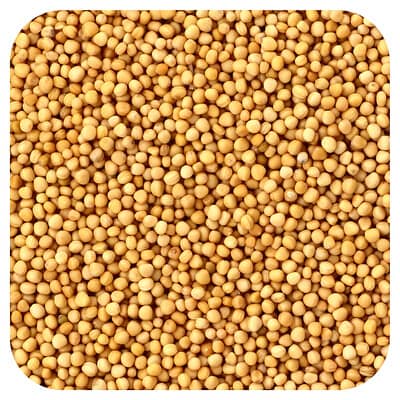 Frontier Co-op цельная желтая горчица Organic 16 oz (453 g)