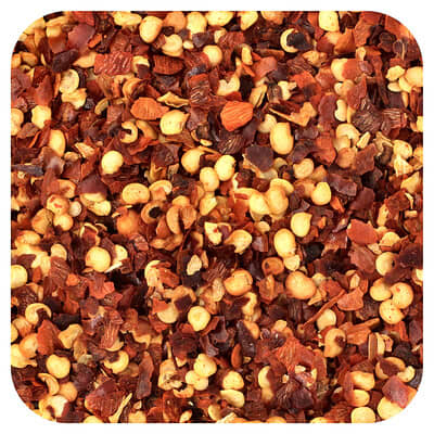 Organic Crushed Red Chili Peppers, 16 oz (453 g)