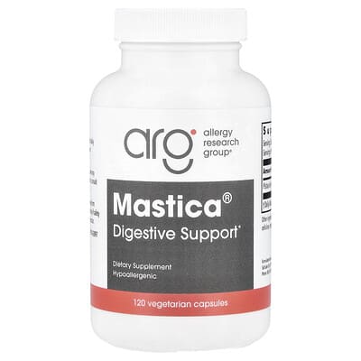 Mastica®, поддержка пищеварения, 120 вегетарианских капсул (0.5 g на капсулу)
