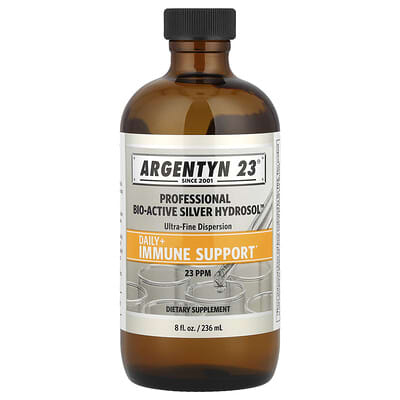 Argentyn 23®, Professional Bio-Active Silver Hydrosol™, 23 PPM, 8 fl oz (236 ml)
